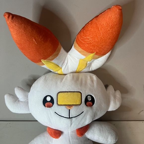 Build-A-Bear Workshop Exclusive Pokemon Scorbunny Plush Toy 21" - Picture 2 of 5